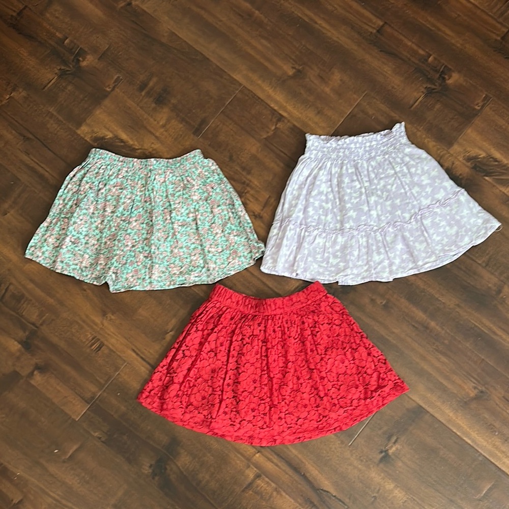 GAP Kids girls pull-on skirts, size Small (6-7)!  EUC!